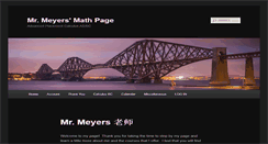 Desktop Screenshot of meyersmath.com